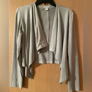 Catherine Barkley light gray, suede blazer